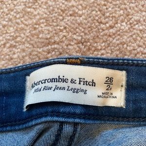 abercrombie & fitch jean legging